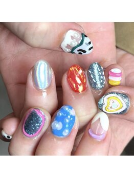 ニコネイル 千歳烏山店(NICO nail)/[ハンド]120分アート放題￥8500