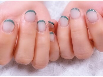 ディアリーネイル(Dearly Nail)/細フレンチ