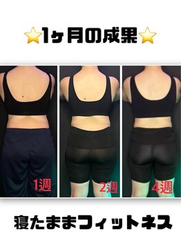 エバン 東銀座店(evan)/お客様1ヶ月での変化♪