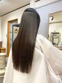 ライトウェーブ 諏訪インター店&nbsp;ツヤツヤの黒髪ロングを目指しています♪