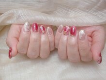 ミキネイルサロン(MiKi Nail Salon)/冬ネイル　雪結晶