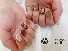 モグネイル(Mogunail)/バレンタインネイル／冬ネイル