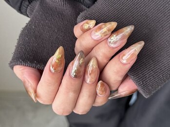 ★ニュアンスブラウンネイル★