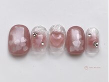 ネイルメゾン 池袋店(NAIL MAISON)/ちゅるちゅるハートマグ￥9000