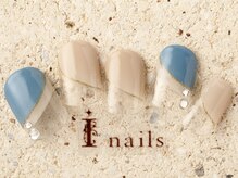 アイネイルズ 町田店(I nails)/爽やかオフィスフレンチ　7980円