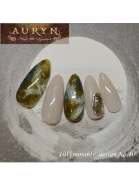 10月限定monthly &nbsp;design No,10