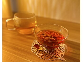 内なる回復/施術後にアフターティーをご用意