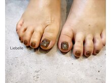 リーベル(Liebelle)/レオパフットネイル