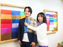 カラーワークスサッポロ(Color Works Sapporo)の雰囲気（スーツ、ネクタイ、シャツカラーをセレクト）
