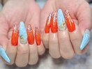 ロング夏ネイル★
