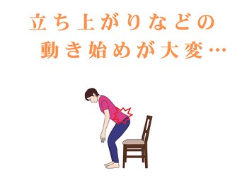 整体ハロ(整体HALO)/動き始めは腰に違和感ありますか