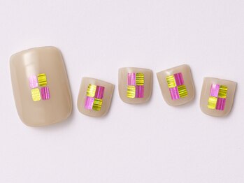 アイ ネイルズ 天神店(I nails)/春ホロ　￥8000