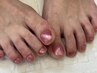 【ネイル】《momo担当》フットワンカラー