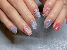 チェックネイル