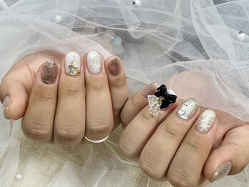 ヒラソルネイル(Girasol nail)/2025年Xmasデザイン