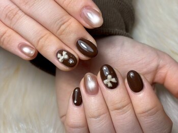 はあとねいる 伏見桃山店の写真/【伏見桃山店】大人気のニュアンスネイル~繊細なアートデザインまで豊富なサンプルが¥4400★