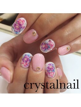 クリスタルネイル ボンベルタ橘店(CRYSTAL NAIL)/ワンカラーネイル