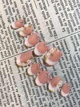 ネイル ペルレ(nail perle)/ウェディングフレンチ