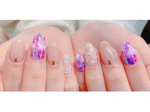 モチミィ(mochimy.)/タイダイチェック＊