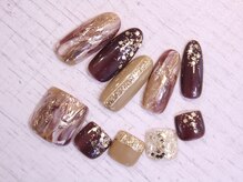 ラルネイル 大宮(Lull. nail)/＊チョコ＊マーブル＊