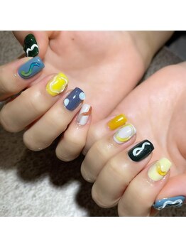 アリー ネイル スタジオ(Ary nail studio)/ぷっくりうねうね