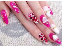 エムアイネイル(MI nail)/ジェルアートつけ放題￥12300