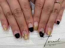 ティーネイル/秋ネイル