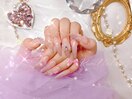 キラキラ定額ネイル/ラメグラ