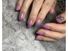 ネイルサロン キリカ(Nailsalon Kilika)/グラデーション(ラメ、パーツ)