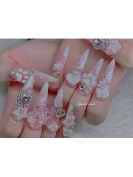 長さ出しのできるサロン