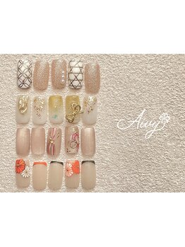 手描きアートが得意なサロン