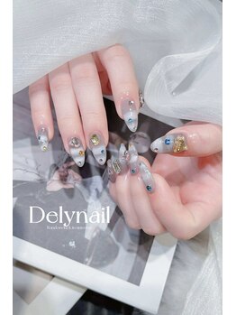 デリーネイル(Dely_nail)/幻想的なマグネットネイル