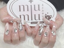 ミュウミュウ(miumiu)/冬×大人可愛いネイル