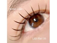 エルノア(ELNOA)の雰囲気（ブラウンにも変更出来ます◎led/マツエク/フラットラッシュ）