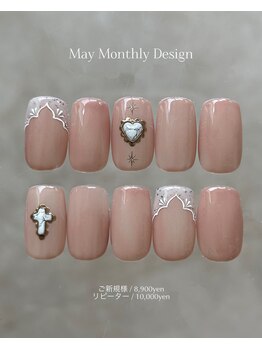 ノイスネイル(noice nail)/5月monthly &nbsp;design