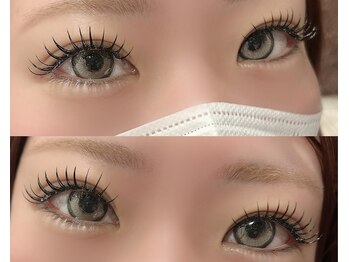 ファーストネイルアンドアイラッシュ(1st NAIL&eyelash)/LEDマツエク(束感仕上げ)