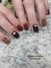 プライベート ネイルサロン マーマ(murmur)/チェックネイル