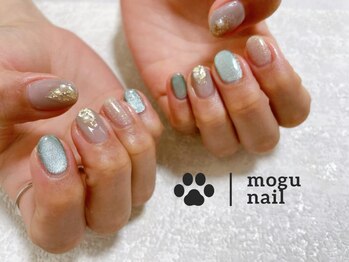 モグネイル(Mogunail)/7.8月定額A/ぷっくりネイル