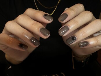 タビネイルズトウキョウ(tabi nails tokyo)/ワンカラー＋パーツ