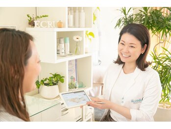 エクリュ 美顔 痩身専門サロン(ecru)/STEP01◆フェイスカウンセリング