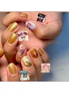 haruka nail × TWICEネイル
