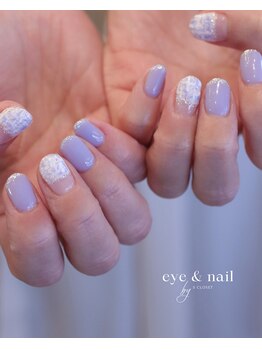 アイアンドネイルバイエスクローゼット(eye&nail by S CLOSET)/aoi担当 アートネイル