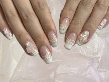 アマテラス(AMATERAS)/ピンク×レースデザイン