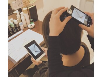 テテ(tete)/スパ工程【頭皮診断】