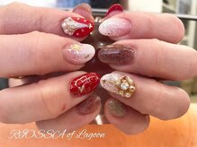 リオッサ オブ ラグーン(RIOSSA of Lagoon)/着物ネイルｘXmas