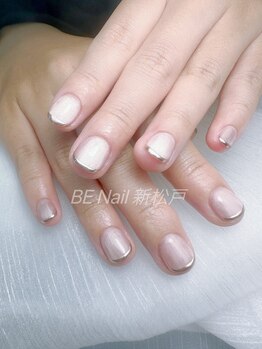 ビーネイル 新松戸(BE NAIL)/マグネットミラーフレンチ