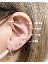 シロ(silo.)/耳つぼジュエリー