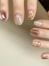 ハニーインダハウス 綱島店(honey in da house)/ブラウンマグ×ゴールドハート