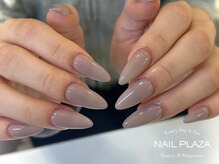 ネイルプラザ 河原町OPA店(NAIL PLAZA)/秋ちゅるんワンカラー