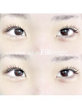 フィルージュ(FiRouge)/まつ毛パーマ上